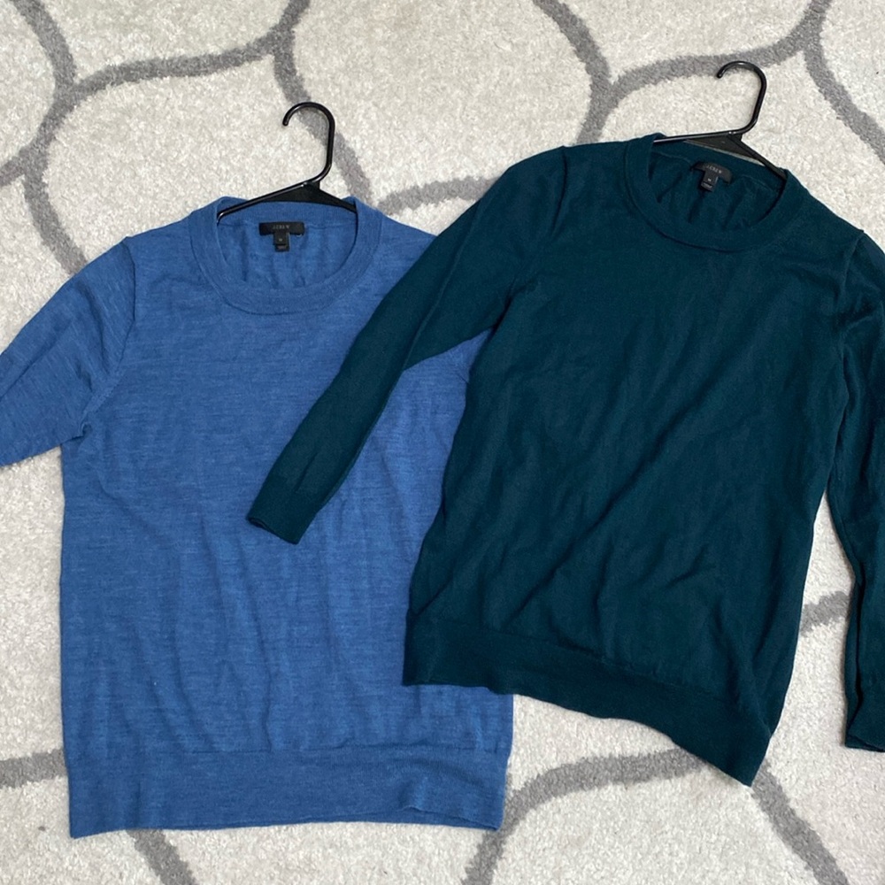 J. Crew•Merino Wool Sweater Bundle•Size M